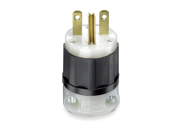Leviton 15A NEMA 6-15P AC Plug - Industrial Grade