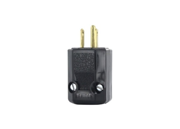 Leviton 15A AC Industrial Grade Plug - Black