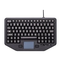 iKey Full Travel IK-88-TP-USB - keyboard - with touchpad