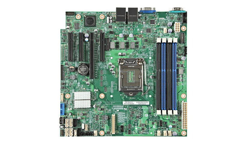 Intel Server Board S1200SPLR - motherboard - micro ATX - LGA1151 Socket - C