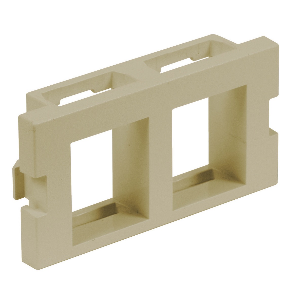 Hubbell wall mount plate - 1U