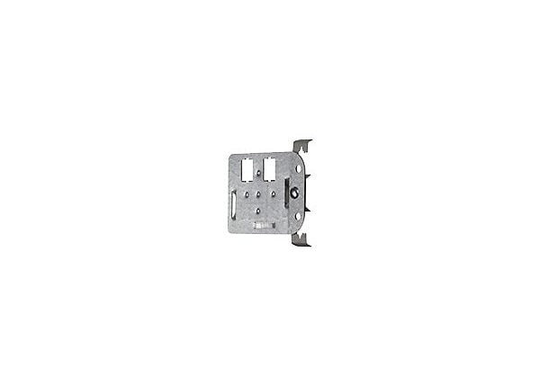 Leviton QuickPort In-Ceiling Bracket with Drop Ceiling Clip - mounting bracket