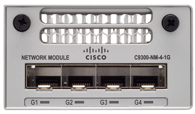 Cisco Catalyst 9300 Series Network Module - expansion module - Gigabit SFP x 4