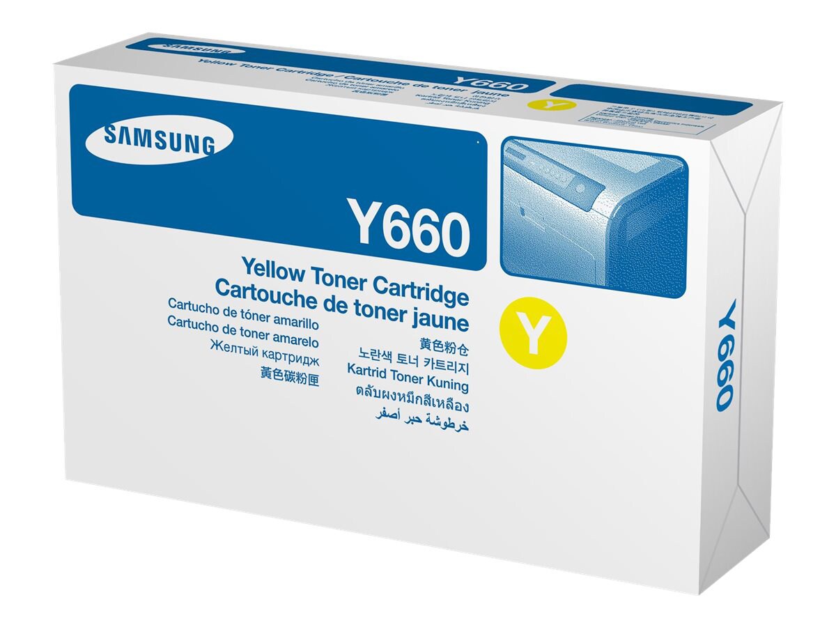 Samsung CLP-Y660B - High Yield - yellow - original - toner cartridge (ST960A)