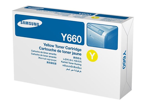 Samsung CLP-Y660B - High Yield - yellow - original - toner cartridge (ST960A)