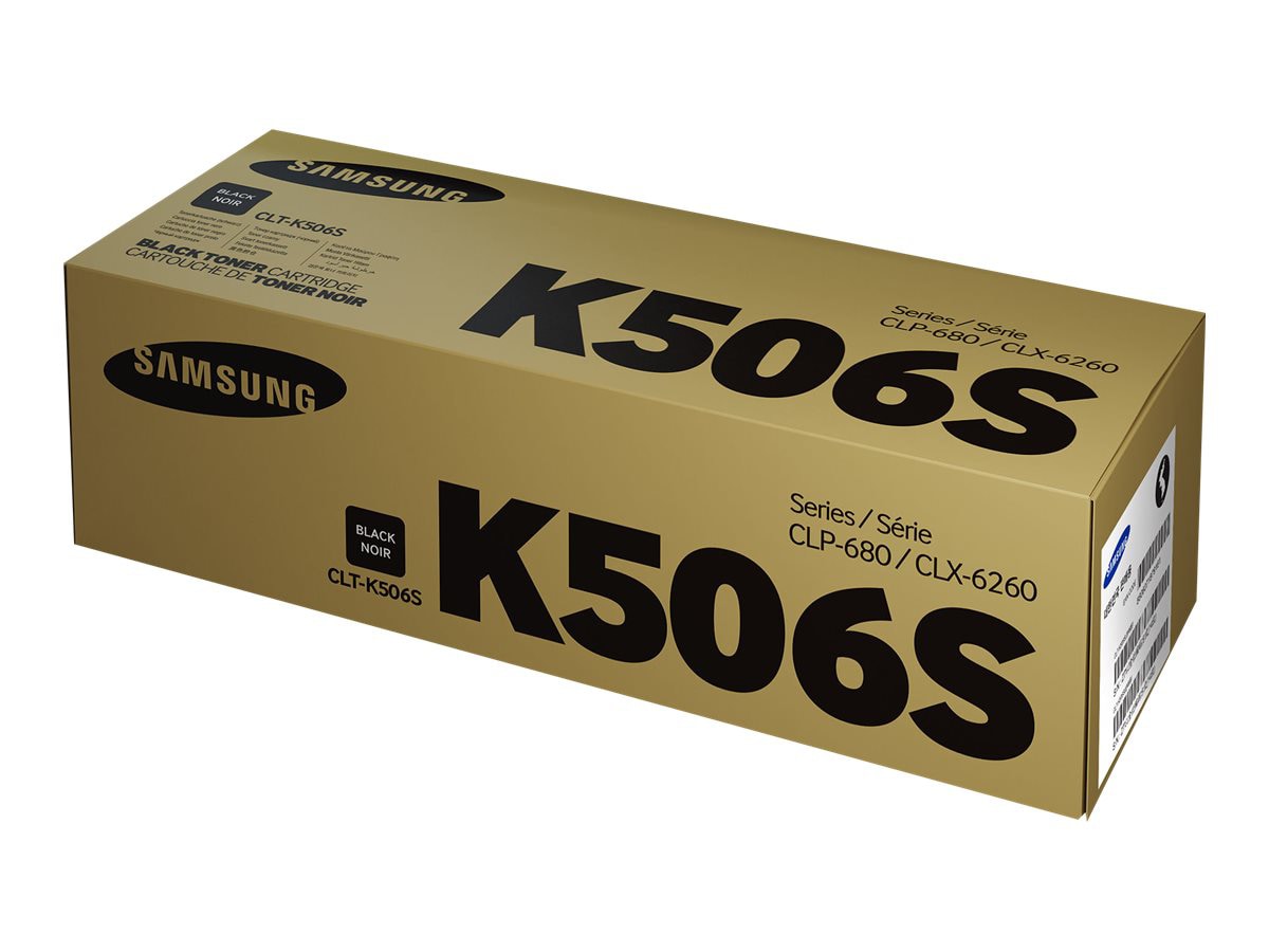 Samsung CLT-K506S - black - original - toner cartridge (SU184A)