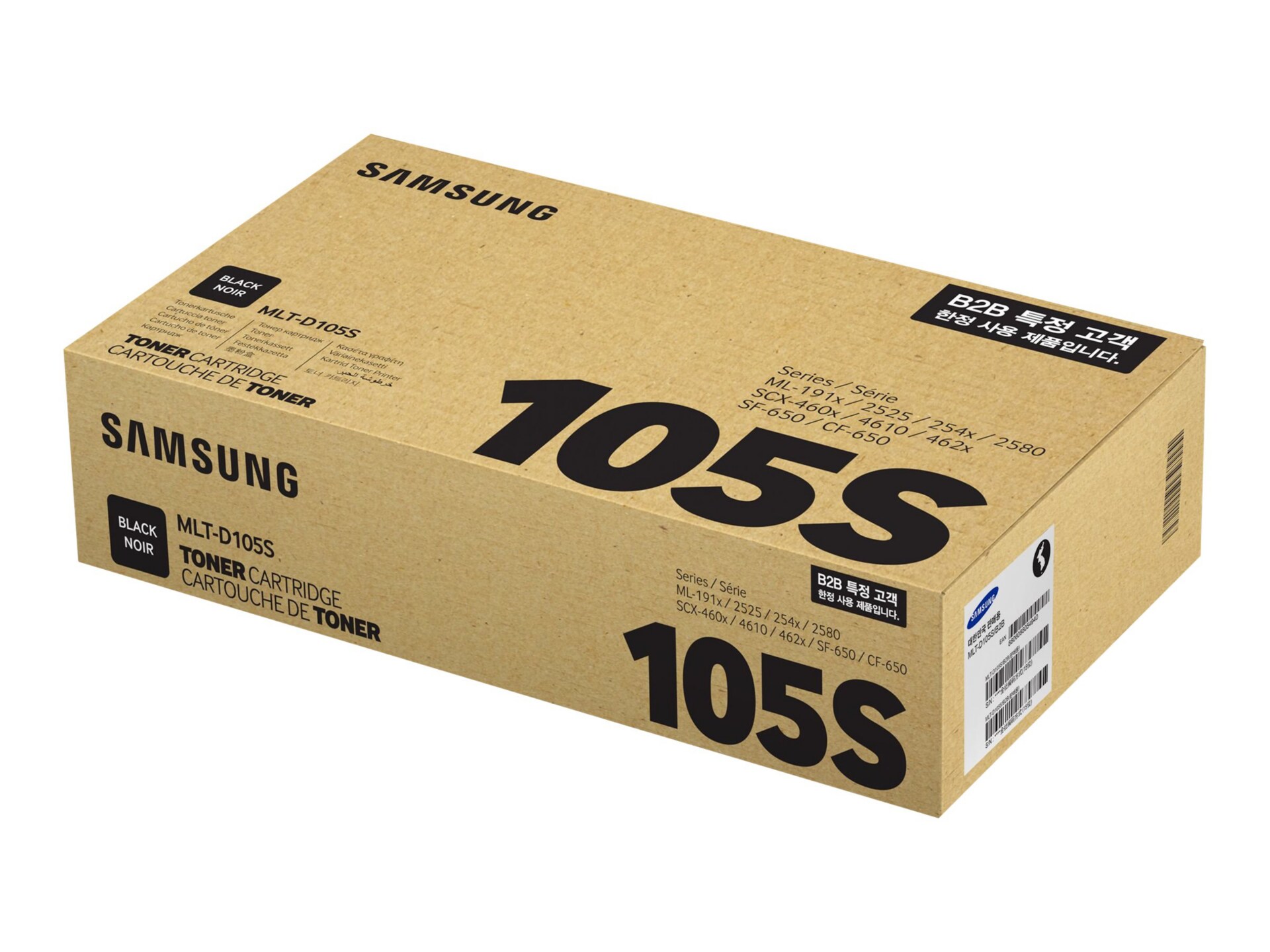 Samsung MLT-D105S - black - original - toner cartridge (SU778A)
