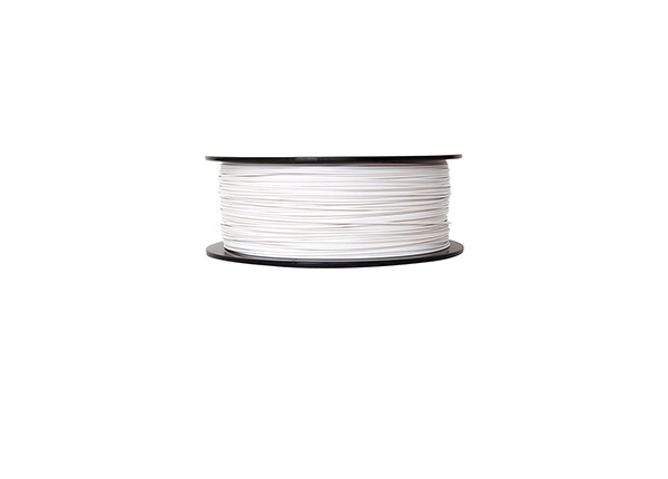 TEQ ABS PLASTIC 1KG SPOOL TRUE WHITE