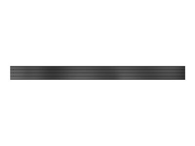 Chief Fusion 84" Multi-Display Horizontal Extrusion Row - Black