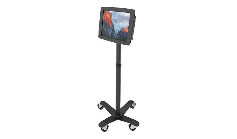 Compulocks Rolling VESA Medical Floor Stand Black - stand - for tablet - bl