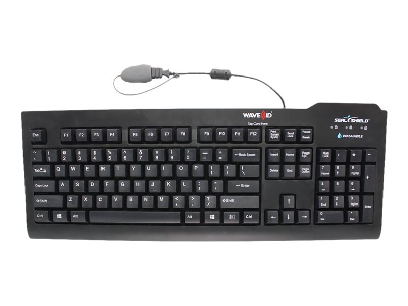 Seal Shield Seal Clean Glow - keyboard - US - black Input Device