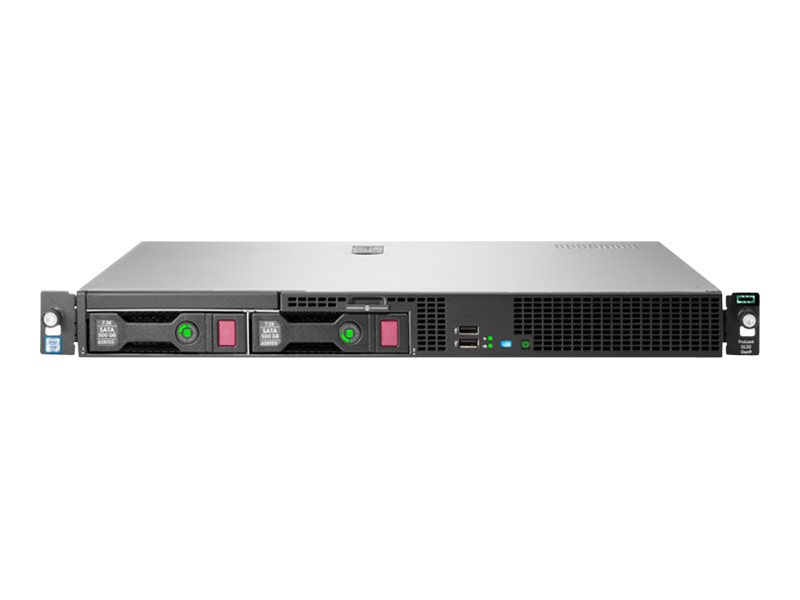 HPE ProLiant DL20 Gen9 - rack-mountable - Xeon E3-1230V6 3.5 GHz - 8 GB - 1 TB