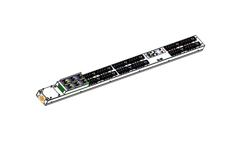 Eaton Fuse Disconnect Rack PDU 17.3 kW max 200-240V 48A 0U Three-Phase PDU