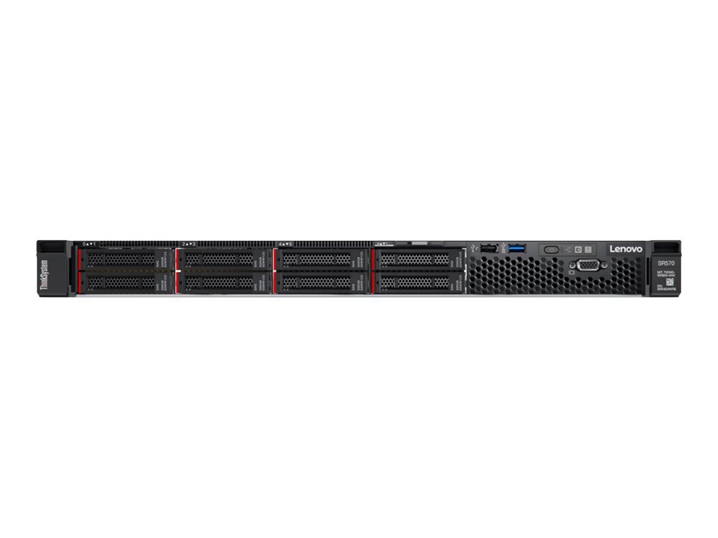 Lenovo ThinkSystem SR570 - rack-mountable - Xeon Silver 4108 1.8 GHz - 16 GB