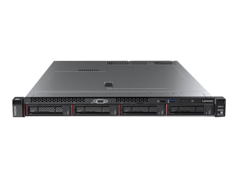 Lenovo ThinkSystem SR570 - rack-mountable - Xeon Bronze 3104 1.7 GHz - 16 G