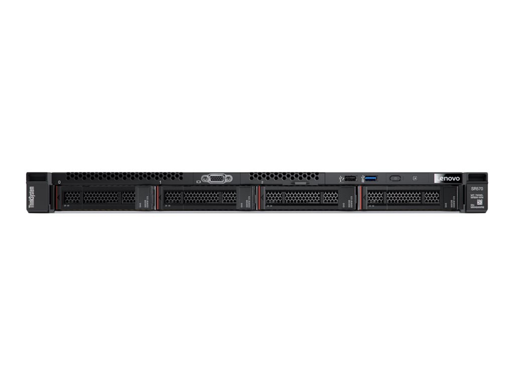 Lenovo ThinkSystem SR570 - rack-mountable - Xeon Bronze 3106 1.7 GHz - 16 G