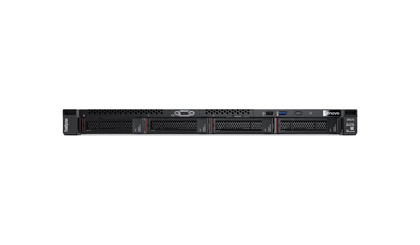 Lenovo ThinkSystem SR570 - rack-mountable - Xeon Bronze 3106 1.7 GHz - 16 G