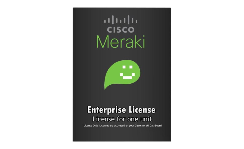 Cisco Meraki Enterprise - subscription license (3 years) + 3 Years  Enterprise Support - 1 switch