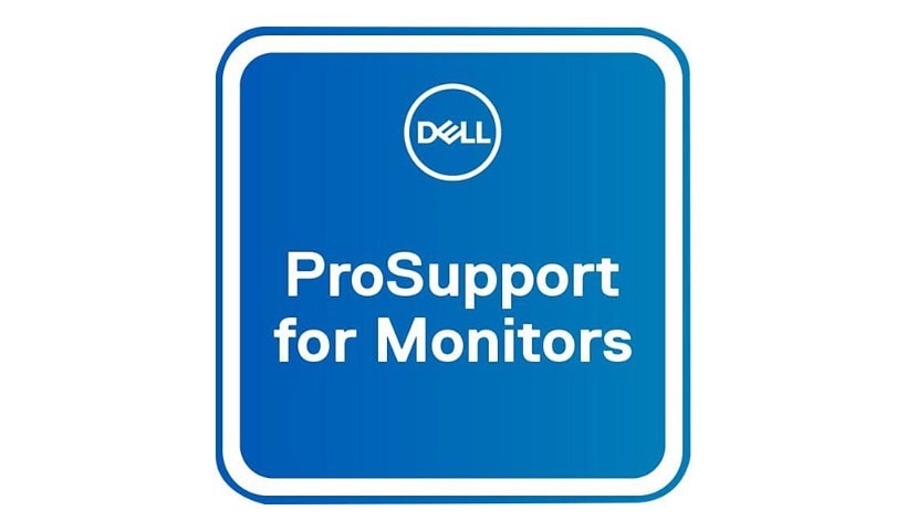 Dell Upgrade from 1Y Advanced Exchange to 3Y ProSupport for monitors - exte