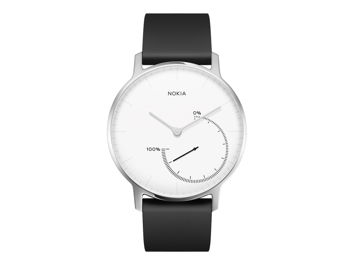 Nokia Steel - stainless steel - activity tracker with band - black