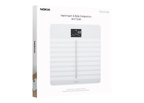 Nokia Body Cardio - bathroom scales - white