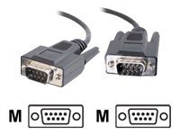 C2G DB9 M/M Cable - serial cable - DB-9 to DB-9 - 1.8 m