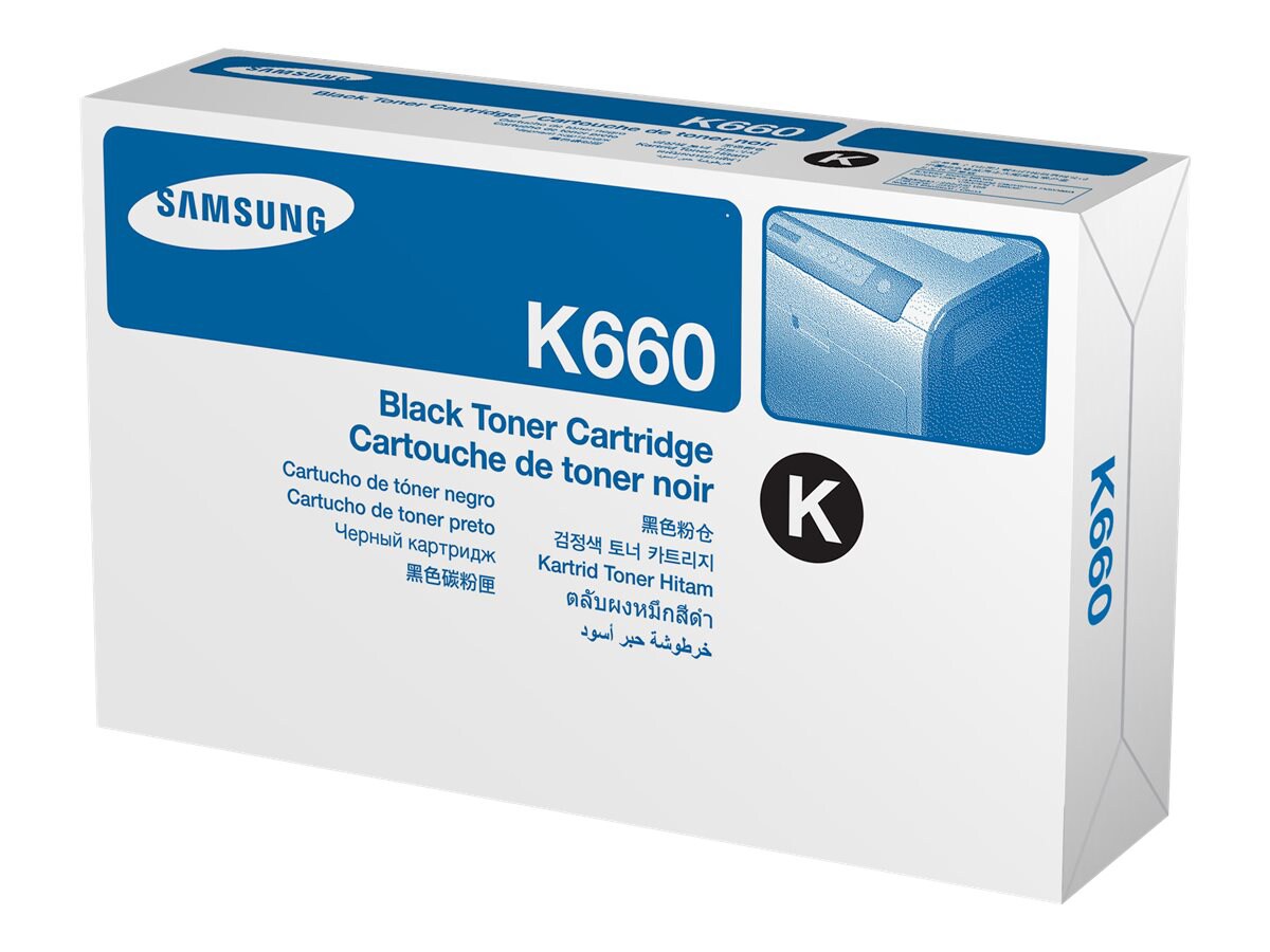 Samsung CLP-K660A - black - original - toner cartridge (ST901A)