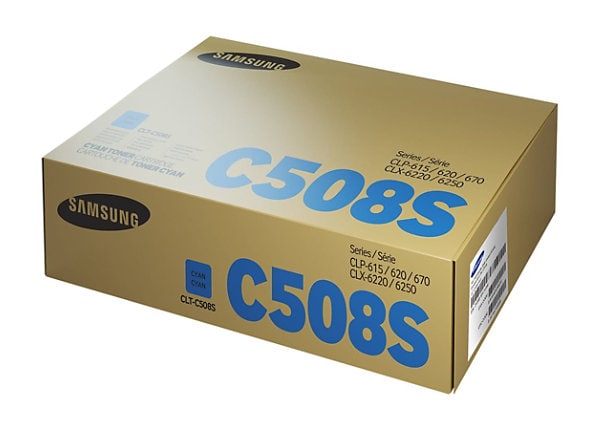 Samsung CLT-C508S - cyan - original - toner cartridge (SU067A)