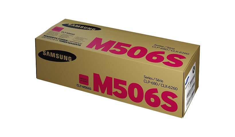 Samsung CLT-M506S - magenta - original - toner cartridge (SU318A)