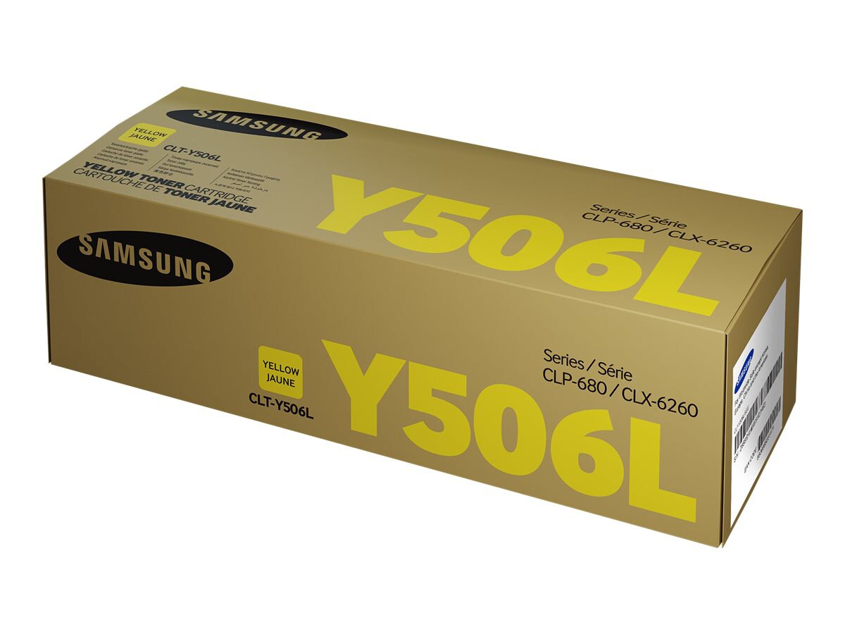 Samsung CLT-Y506L (SU519A) Toner Cartridge - Yellow
