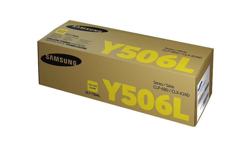 Samsung CLT-Y506L (SU519A) Toner Cartridge - Yellow