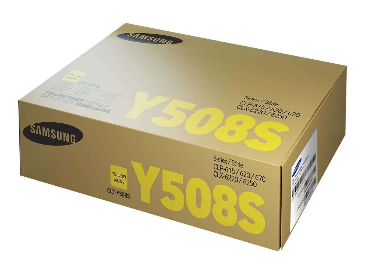 Samsung CLT-Y508S - yellow - original - toner cartridge (SU544A)