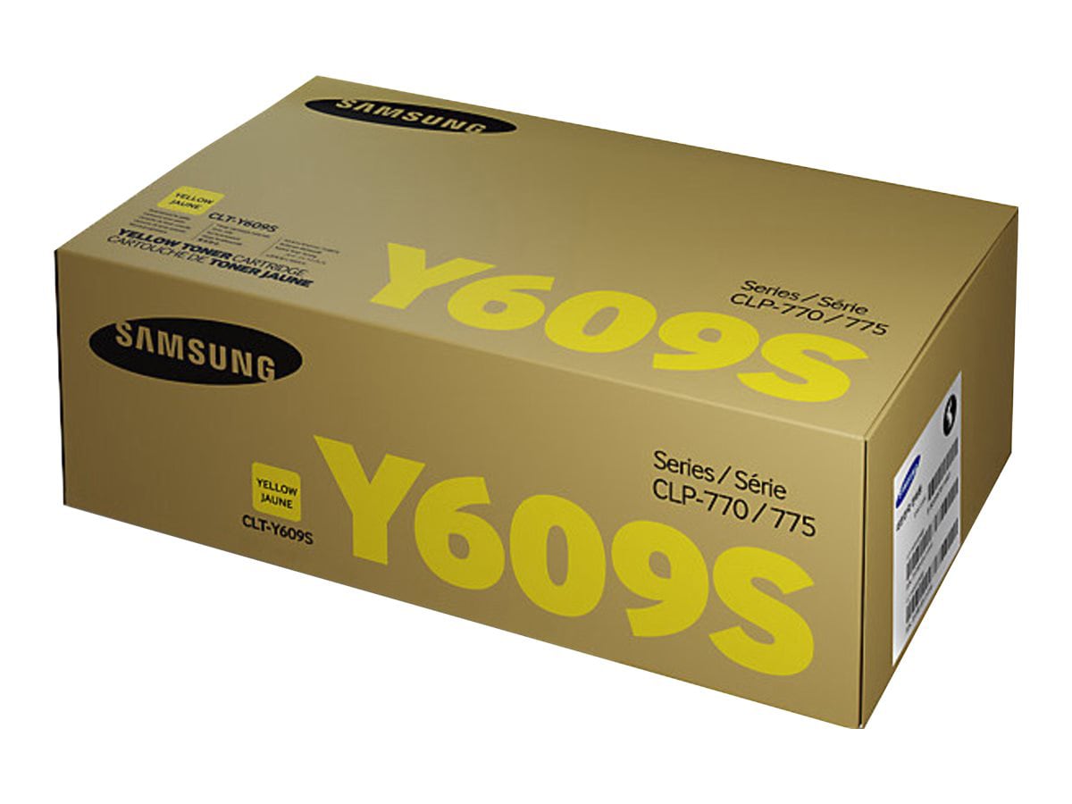 HP CLT-Y609S (SU563A) Laser Toner Cartridge - Yellow - 1 Each