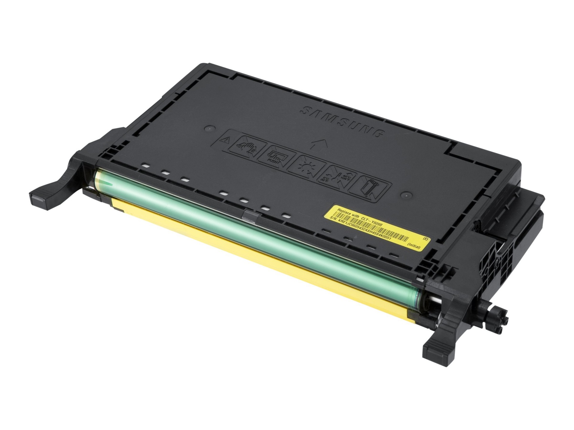 Thumbnail 3 of 5 for HP CLT-Y609S (SU563A) Laser Toner Cartridge - Yellow - 1 Each