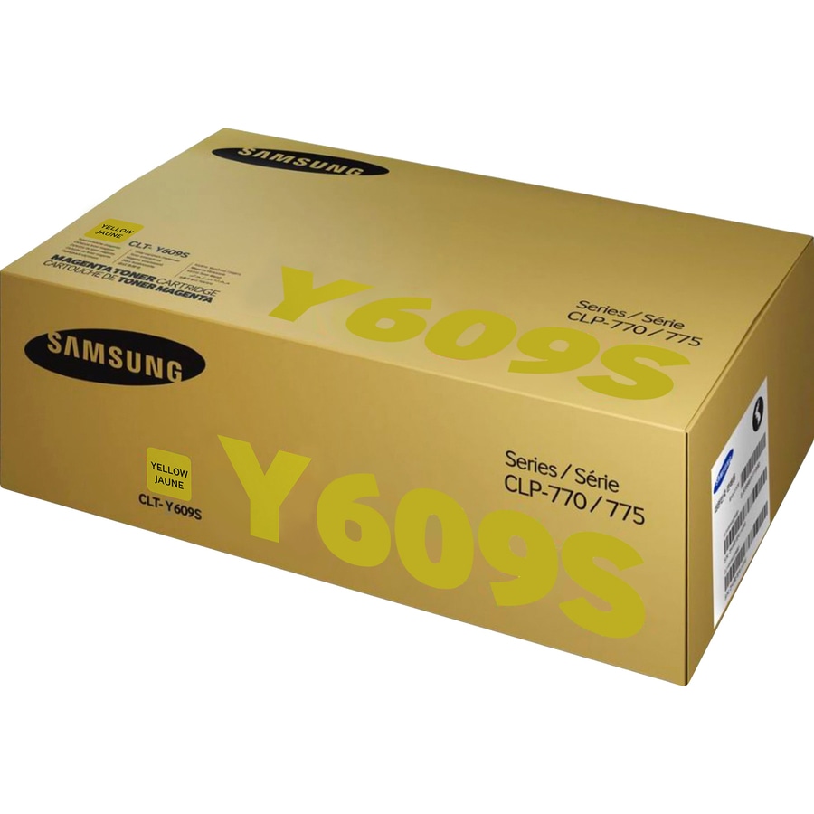 Thumbnail 4 of 5 for HP CLT-Y609S (SU563A) Laser Toner Cartridge - Yellow - 1 Each