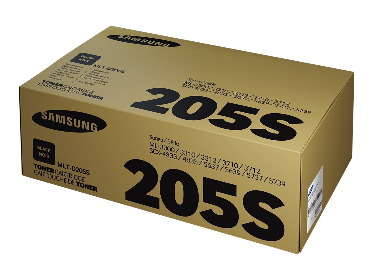 Samsung MLT-D205S - black - original - toner cartridge