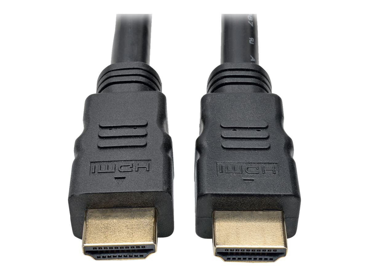 Tripp Lite Active High-Speed HDMI Cable with Built-In Signal Booster, 1920 x  1080 (1080p) @ 60 Hz (M/M), Black, 80 ft. - - P568-080-ACT - Audio & Video  Cables - CDW.ca