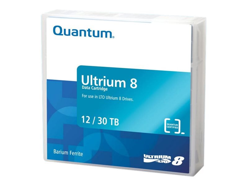 Quantum - LTO Ultrium 8 x 1 - 12 To - support de stockage