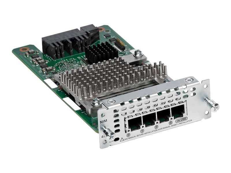 Cisco Fourth-Generation Network Interface Module - voice / fax module