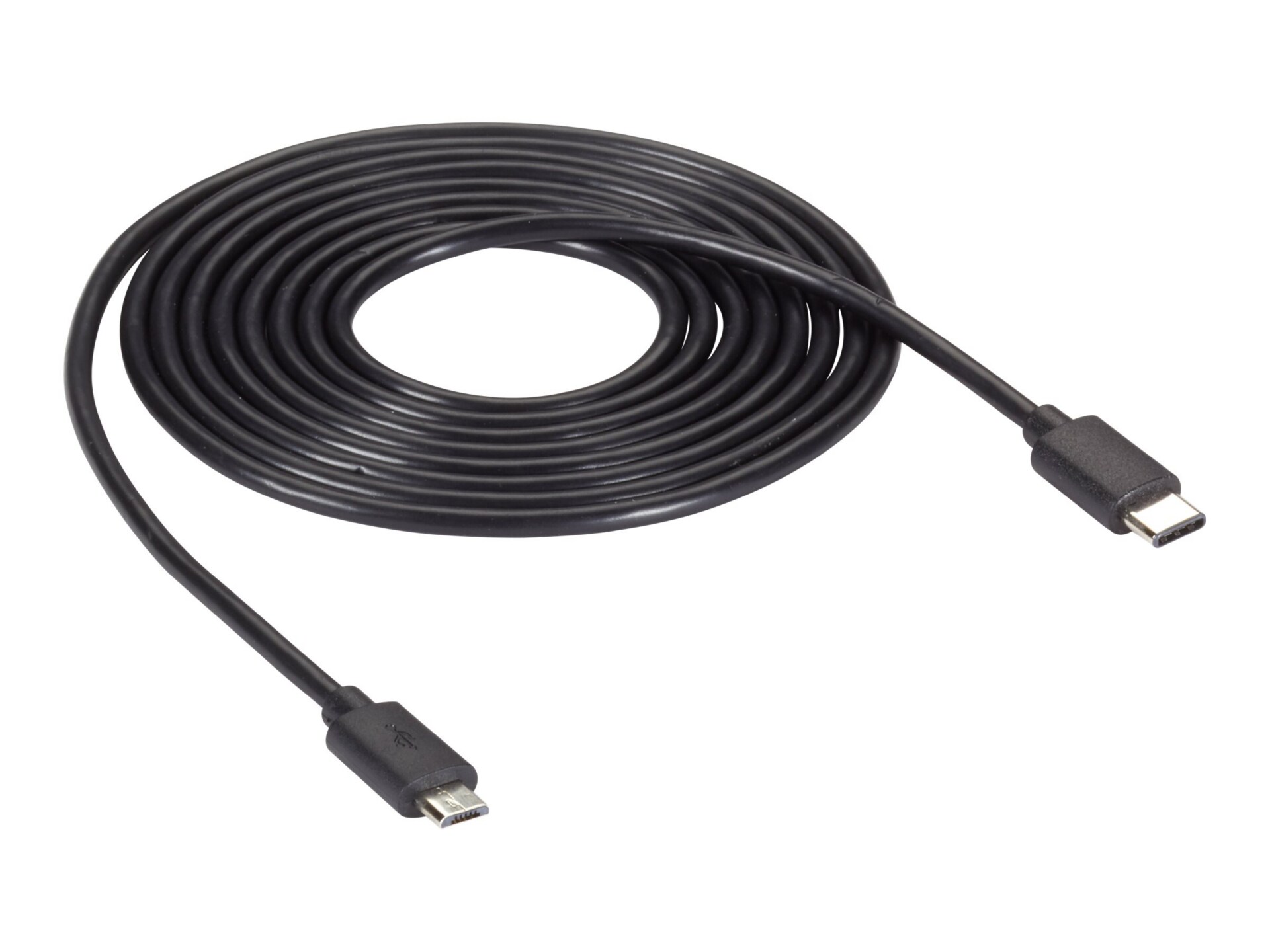 Black Box 2 Meter USB-C 3.1 Cable, Type C Male to USB2.0 Micro Male, 6ft
