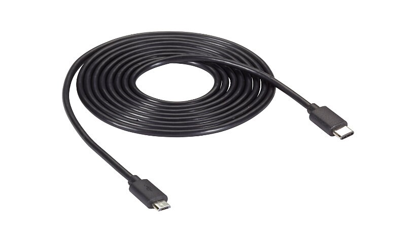 Black Box 2 Meter USB-C 3.1 Cable, Type C Male to USB2.0 Micro Male, 6ft