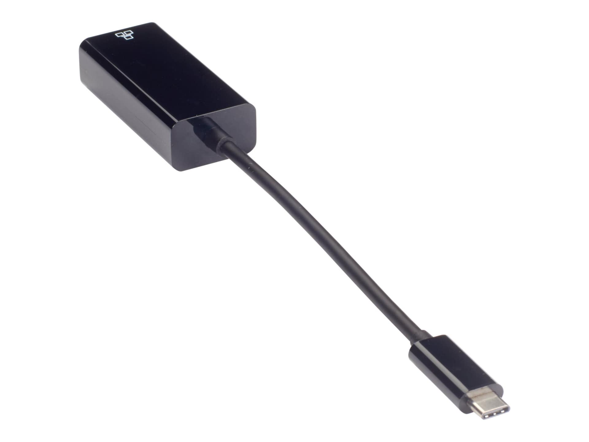 Adaptateur Ethernet USB-C mâle vers 3 ports USB 3.0 femelle, noir