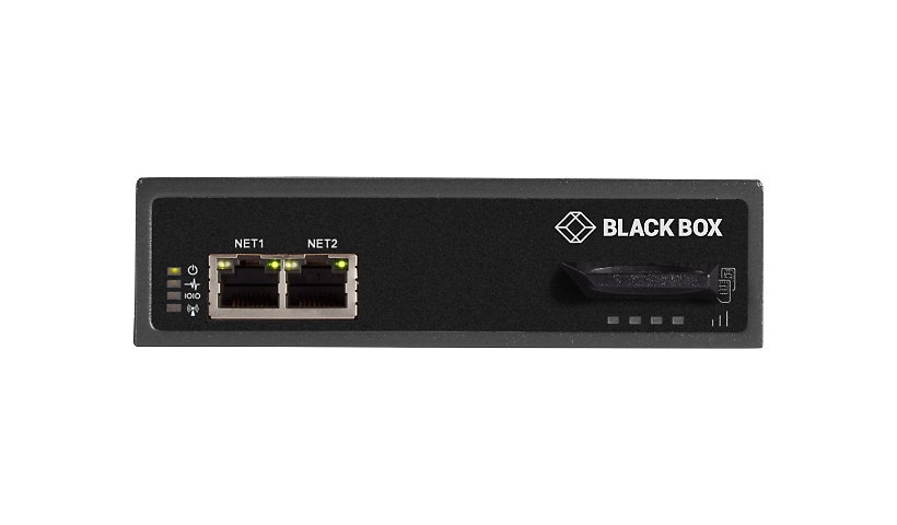 Black Box 4 Port Serial over IP Gigabit Console Server w AT&T Cell Modem
