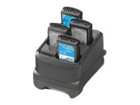 Zebra 4-slot battery charger - battery charger