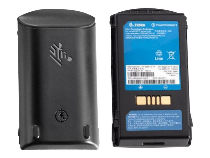 Zebra PowerPrecision Plus - handheld battery - Li-Ion - 5200 mAh