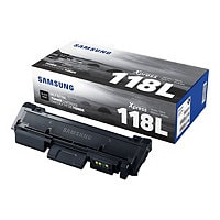 Samsung MLT-D118L - High Yield - black - original - toner cartridge (SU858A
