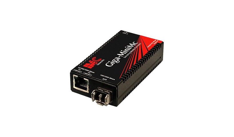 IMC Giga-MiniMc LFPT, TX/LX-SM1310-SC - fiber media converter - 10Mb LAN, 1