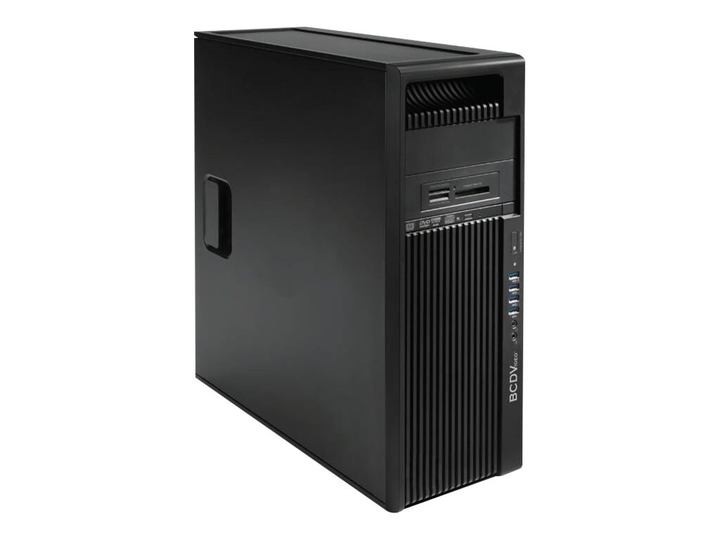 BCDVideo Gamma Workstation Series BCDT4-VW - tower - Xeon E5-1620V4 - 16 GB - 1.275 TB