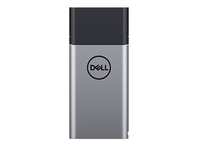 Dell Hybrid Adapter + Power Bank USB-C - external battery pack + power adapter - Li-Ion - 12800 mAh
