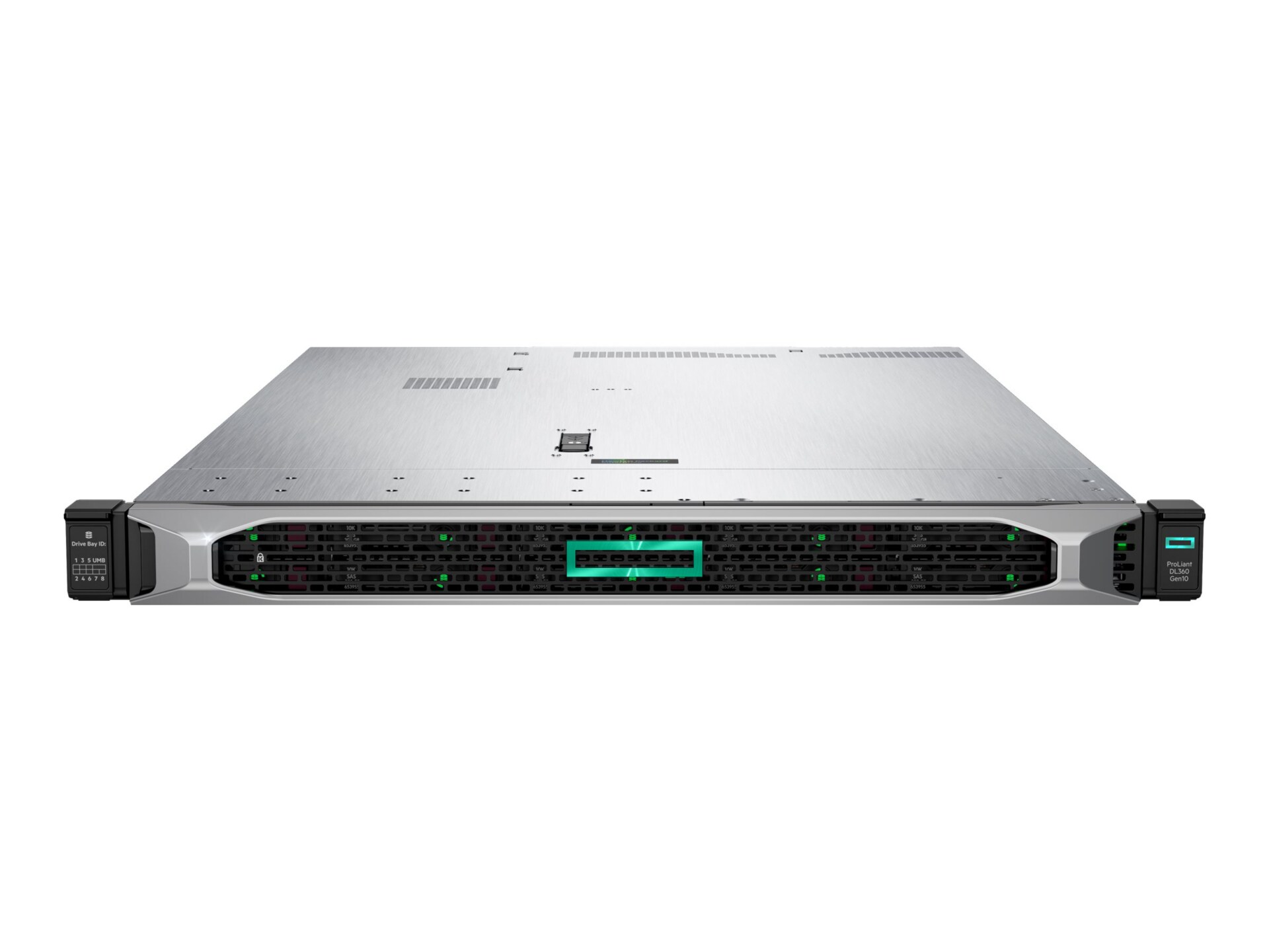 HPE ProLiant DL360 Gen10 Low - rack-mountable - Xeon Bronze 3104 1.7 GHz -